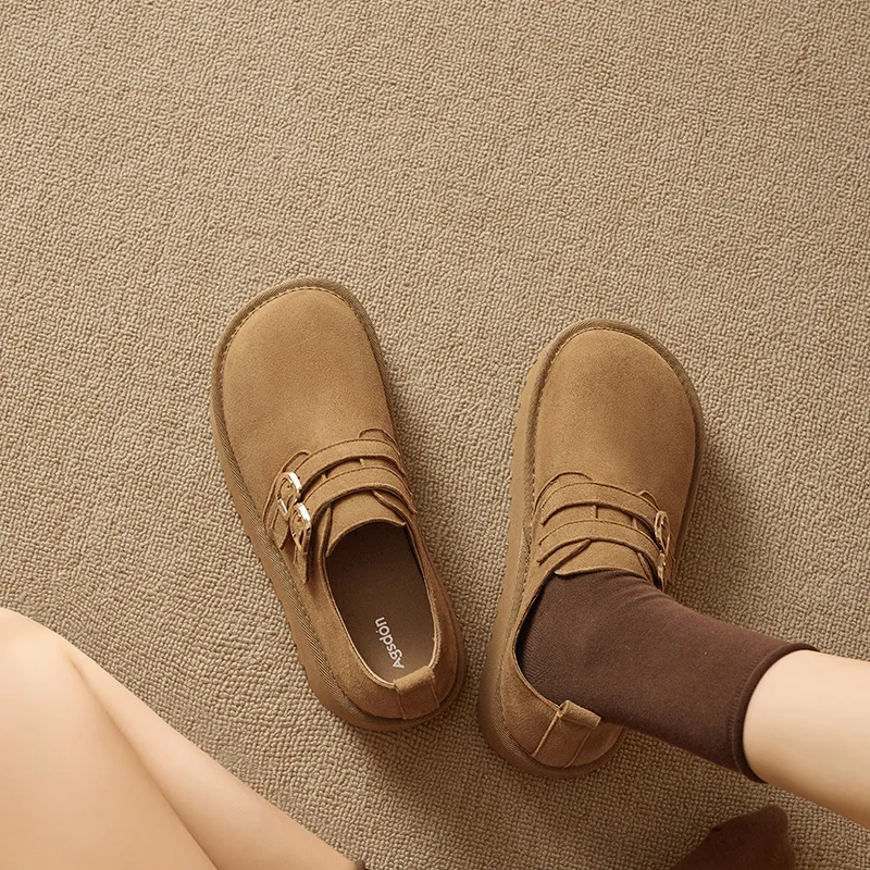 AGSDON Casual Single Shoes 4.5cm Women's-9