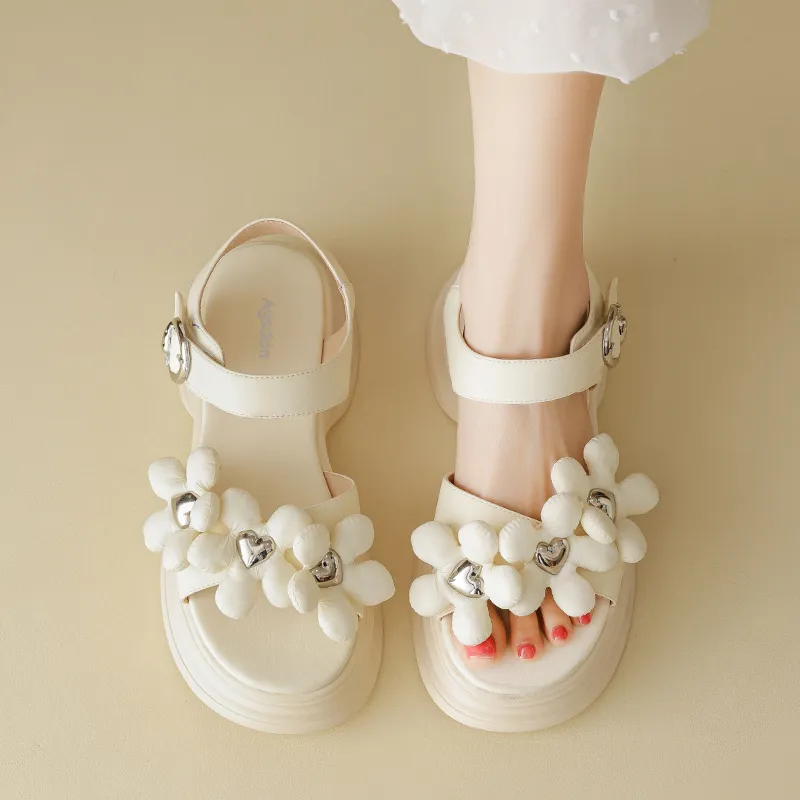 AGSDON One Strap Sandals Women's-5