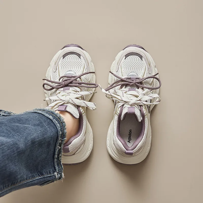 AGSDON Low Top Chunky Sneakers Women's-11