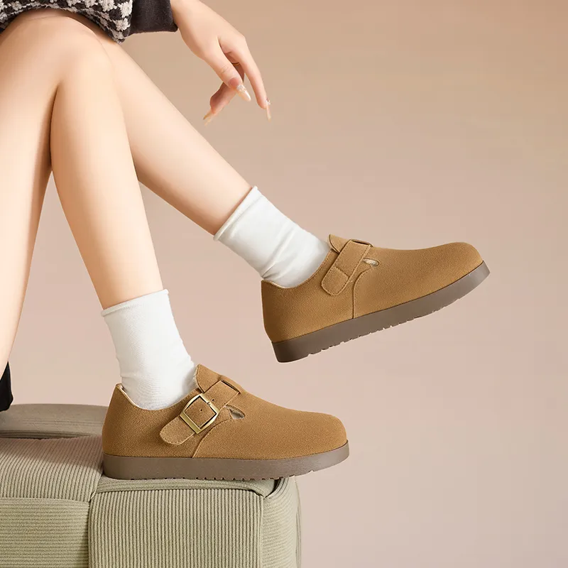 AGSDON Casual Single Shoes 2cm Women's-2