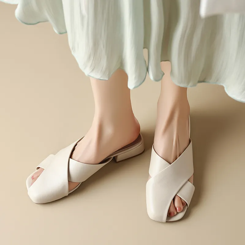 AGSDON Wrap-toe Slippers Women's-3