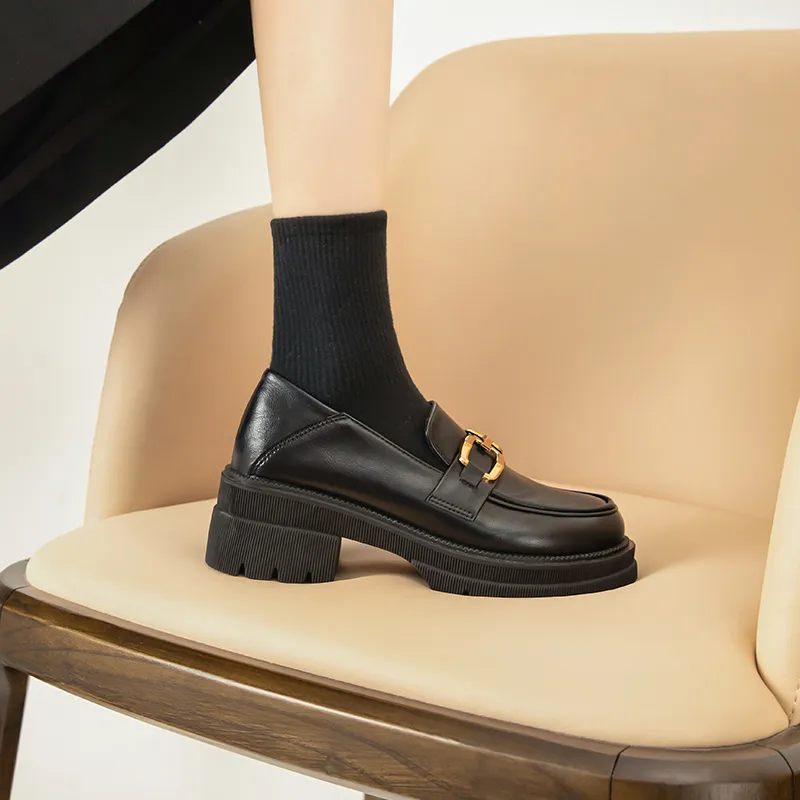 AGSDON Loafers Women's Black-3