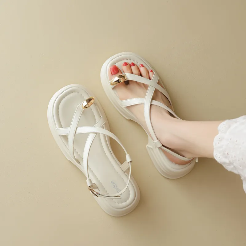 AGSDON Roman Sandals 6cm Women's-5
