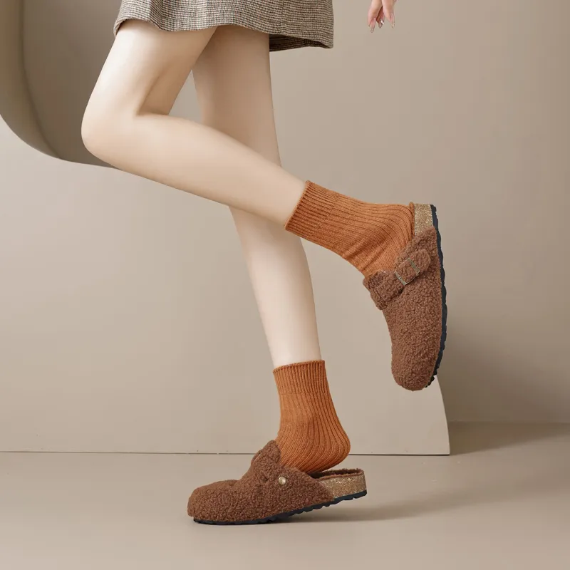 AGSDON Wrap toe Slippers Women's-3