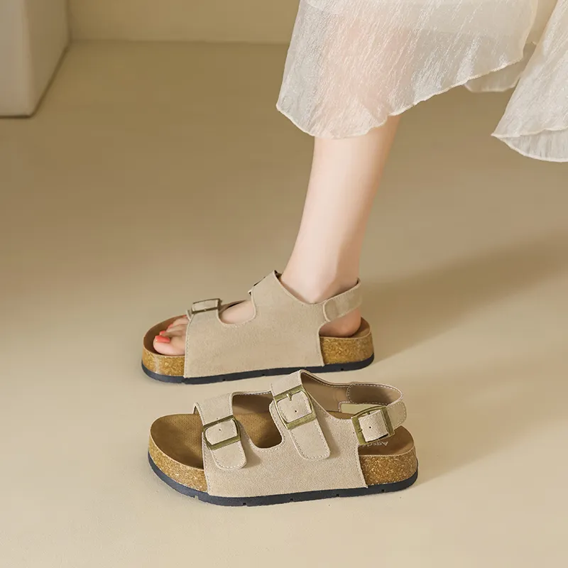 AGSDON One Strap Sandals Women's-5