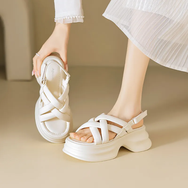 AGSDON One Strap Sandals Women's-13
