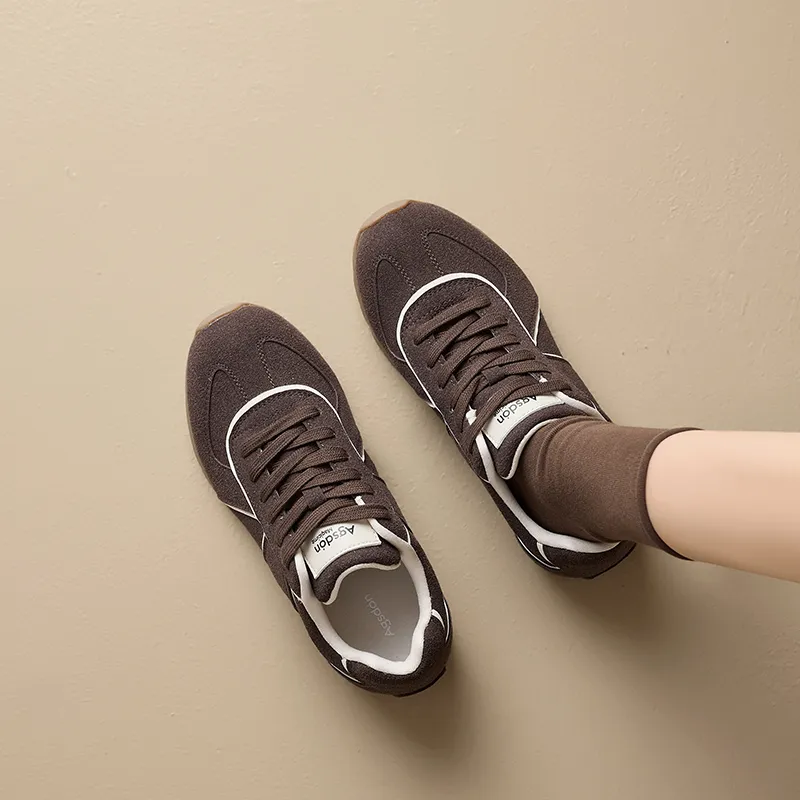 AGSDON Low-Top Skateboard Shoes Women's-17