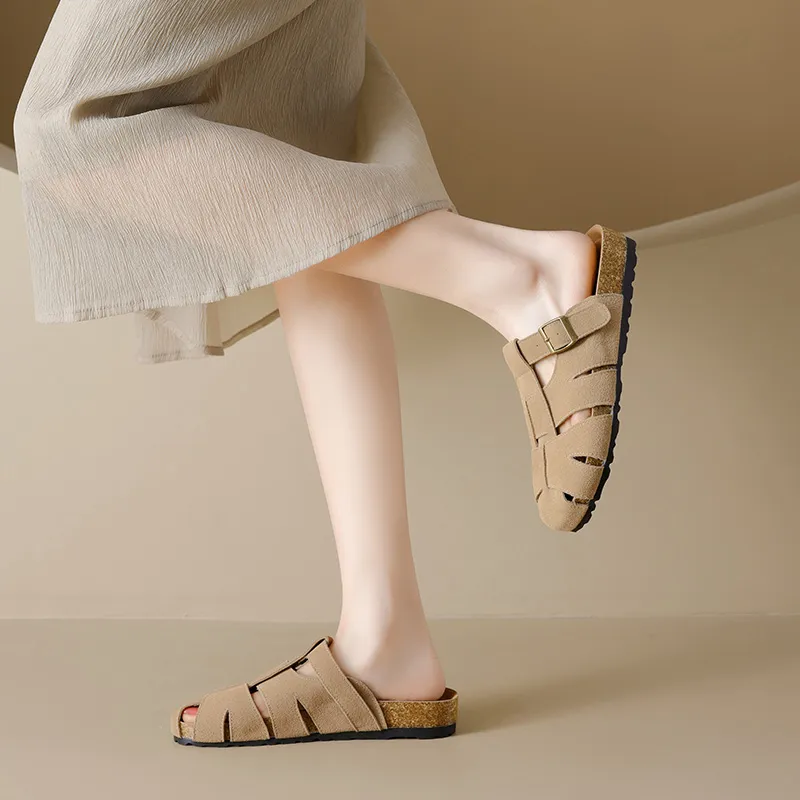 AGSDON Closed Toe Slippers Women's-9