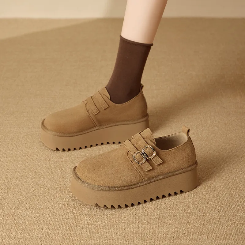 AGSDON Casual Single Shoes 4.5cm Women's-8