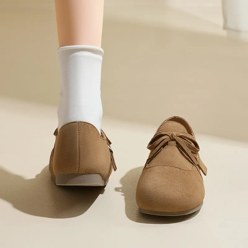 AGSDON Casual Single Shoes 2cm Women's-9