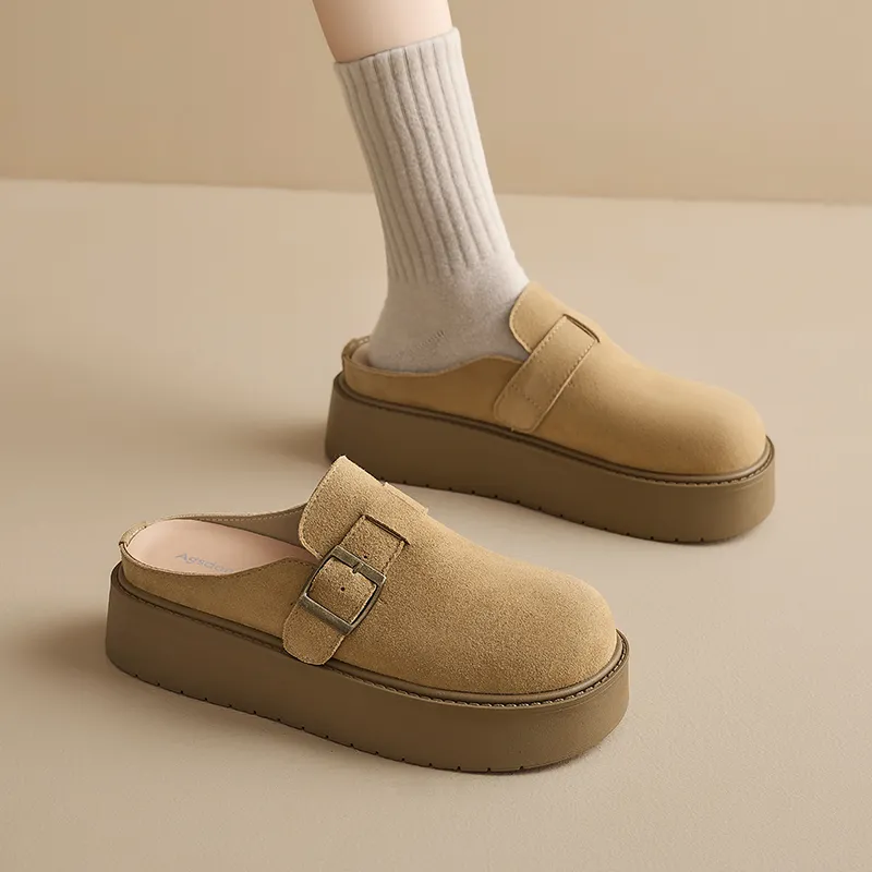 AGSDON Wrap toe Slippers Women's-8