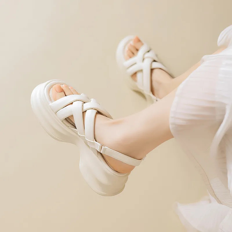 AGSDON One Strap Sandals Women's-16