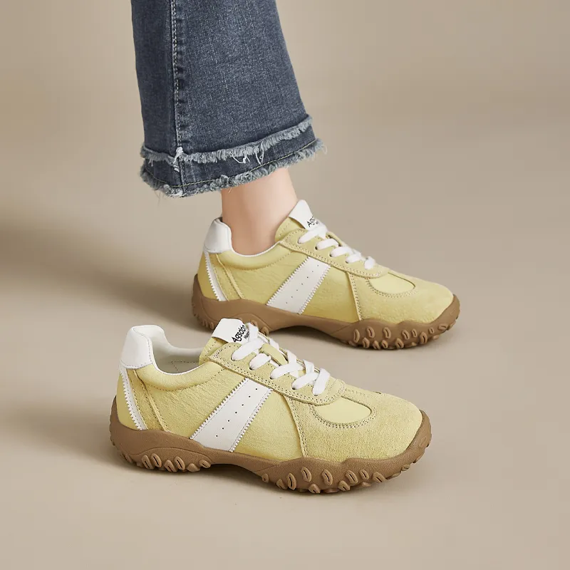 AGSDON Slip Resistant Low Top Casual Shoes Women's-11