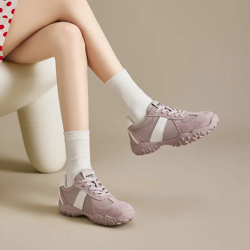 AGSDON Slip Resistant Low Top Casual Shoes Women's-14