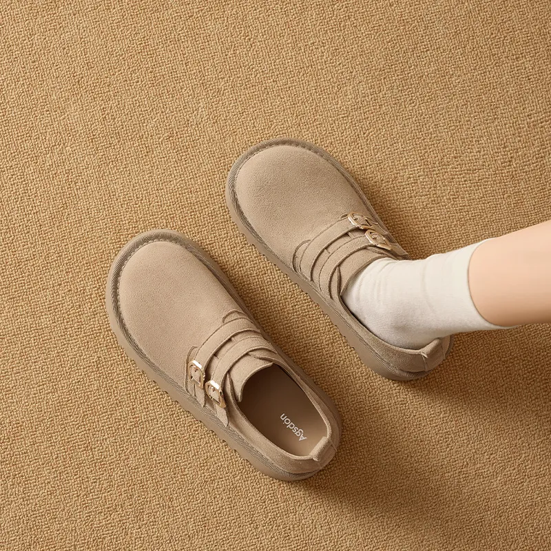 AGSDON Casual Single Shoes 4.5cm Women's-3