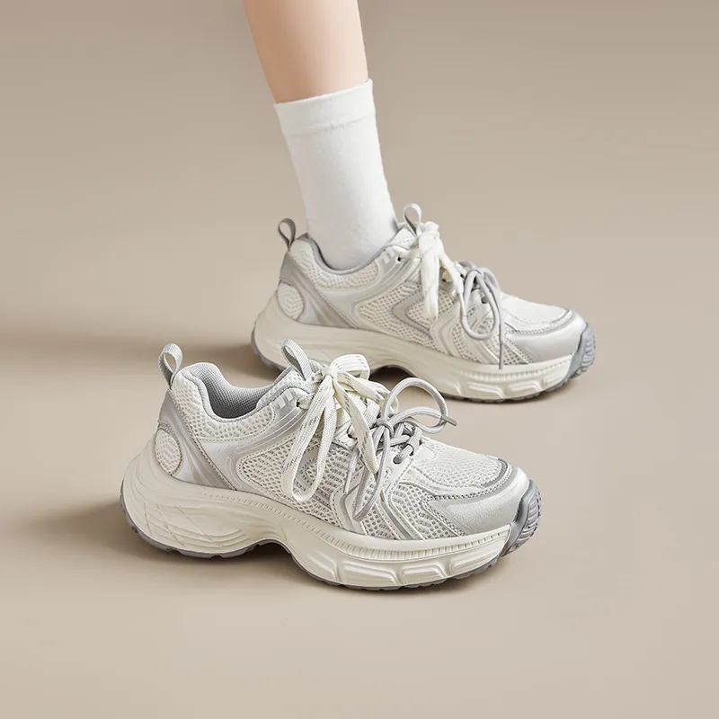 AGSDON Low Top Chunky Sneakers Women's-5
