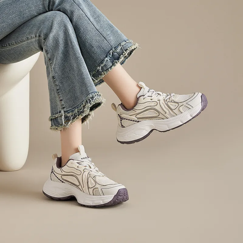 AGSDON Low Top Chunky Sneakers Women's-2