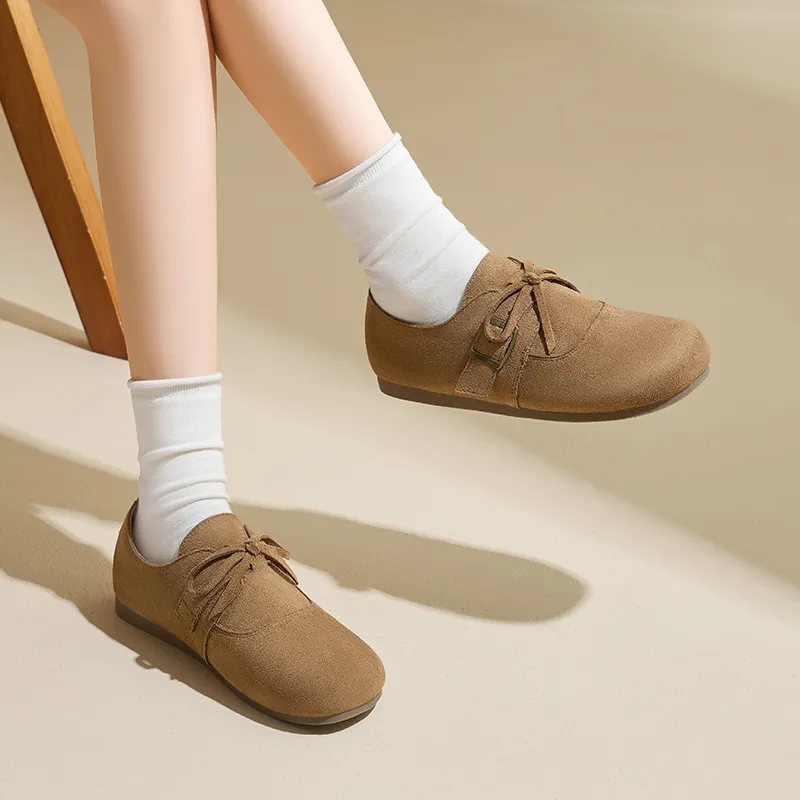 AGSDON Casual Single Shoes 2cm Women's-11