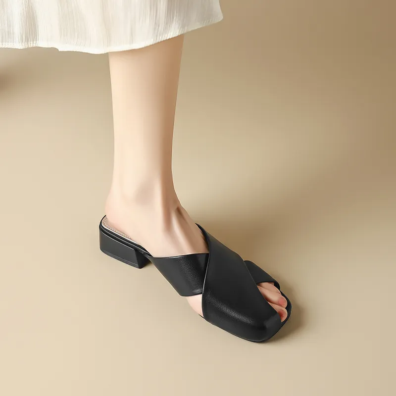 AGSDON Wrap-toe Slippers Women's-9