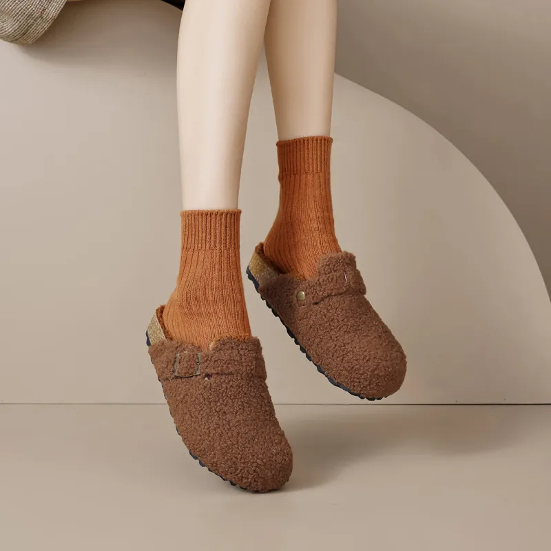 AGSDON Wrap toe Slippers Women's-5