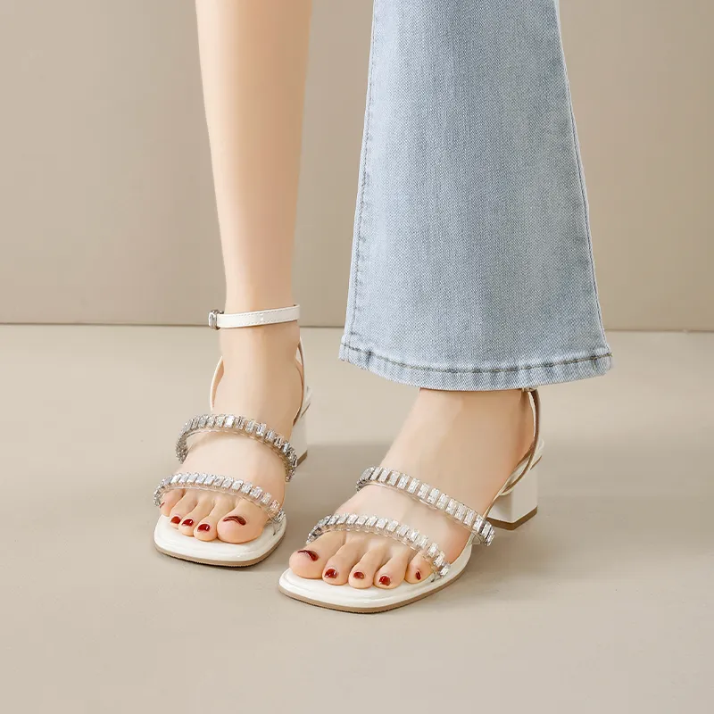 AGSDON One Strap Sandals Women's-4
