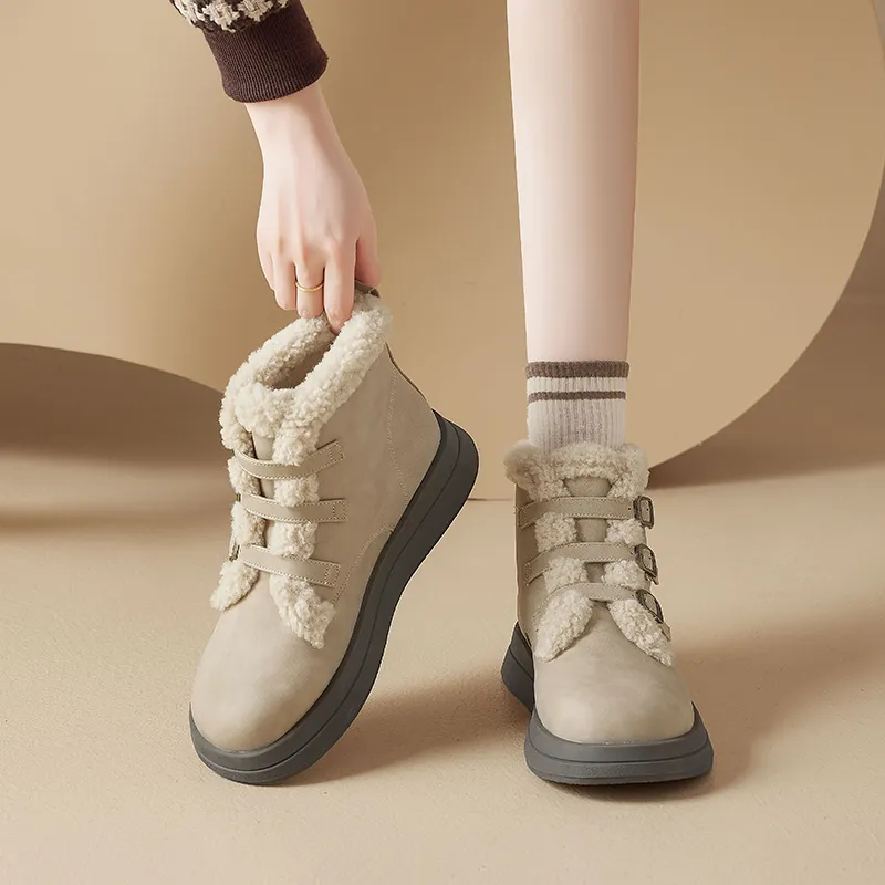 AGSDON Ankle Boots 3.5cm Women's-8