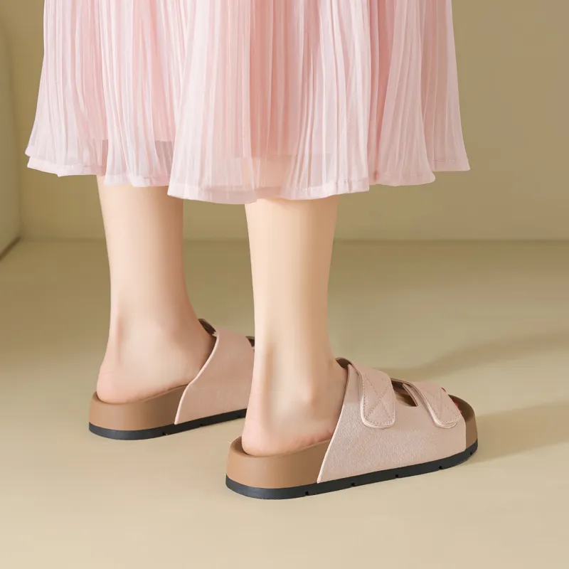 AGSDON Quiet Slip Resistant Slide Slippers Women's-12