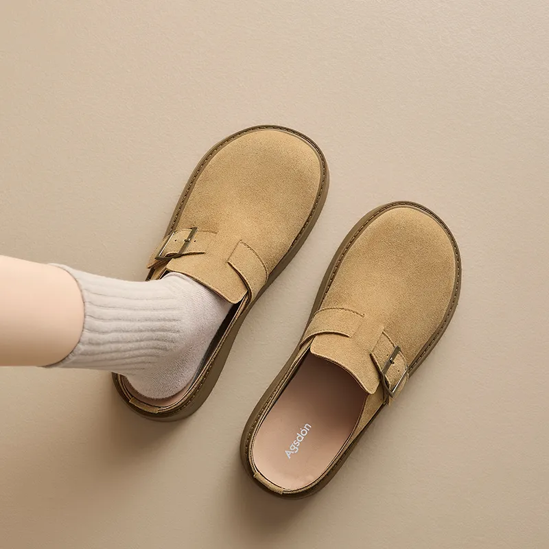 AGSDON Wrap toe Slippers Women's-9