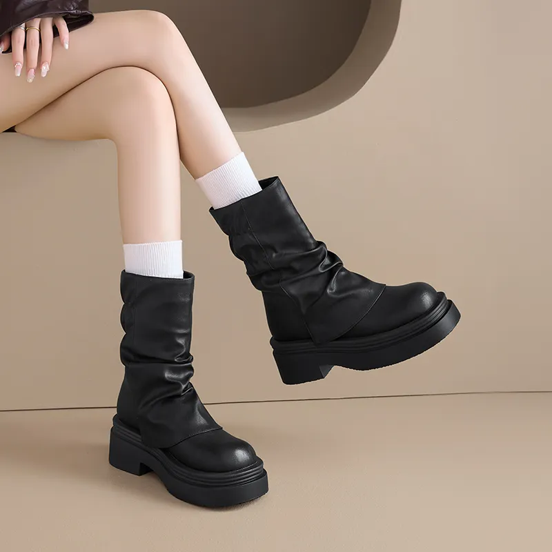 AGSDON Ankle Boots Women's Brown-20