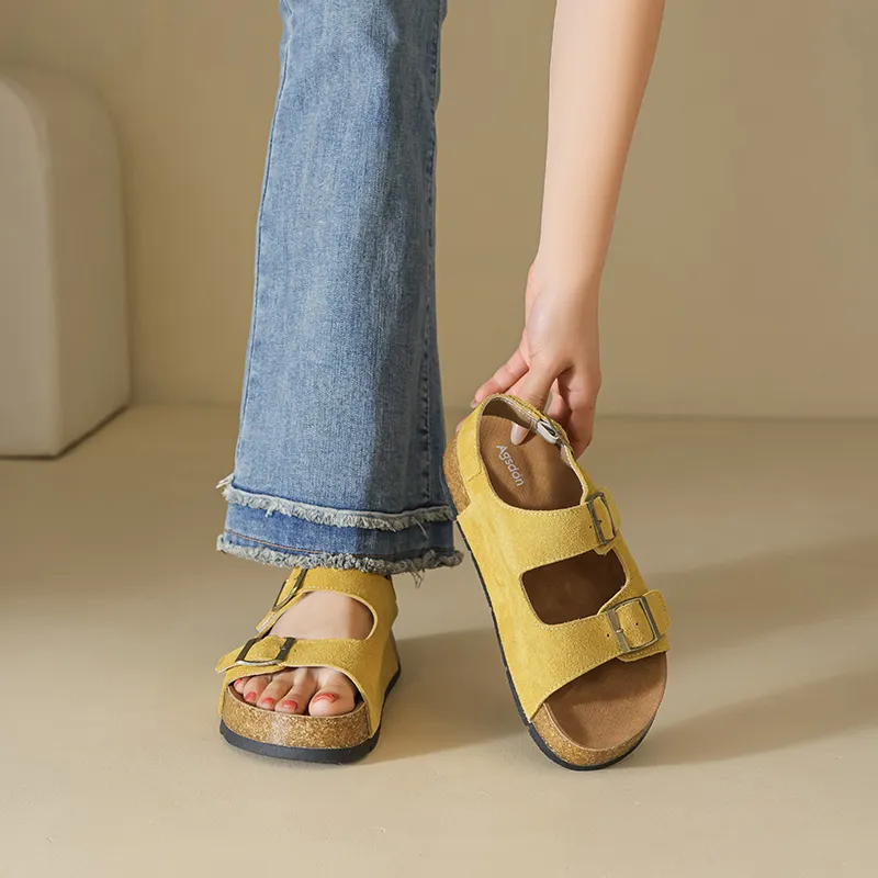 AGSDON One Strap Sandals Women's-11