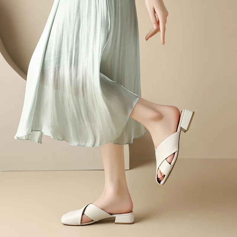 AGSDON Wrap-toe Slippers Women's-4