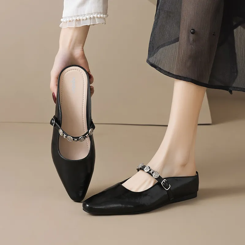 AGSDON Abrasion Resistant Wrap toe Slippers Women's-11