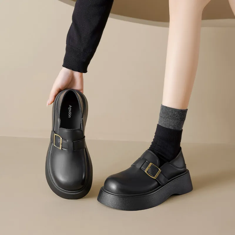 AGSDON Loafers Women's-5