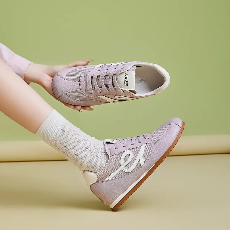 AGSDON Low Top Casual Shoes Women's-9