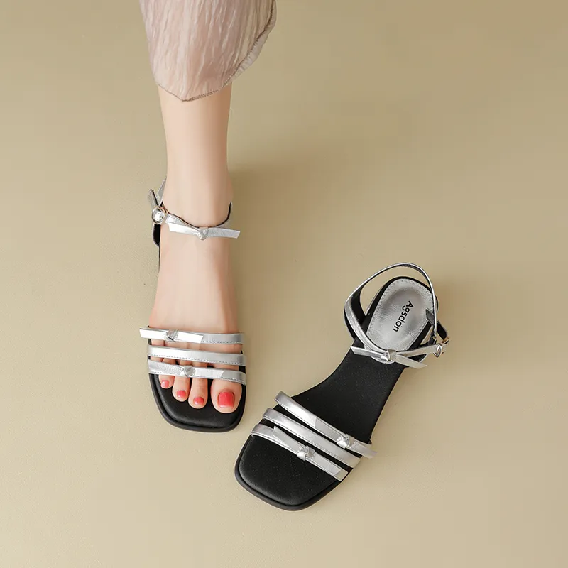 AGSDON One Strap Sandals Women's-13
