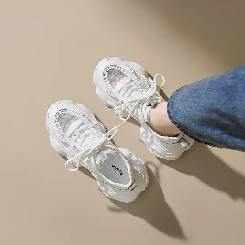 AGSDON Low Top Chunky Sneakers Women's-3