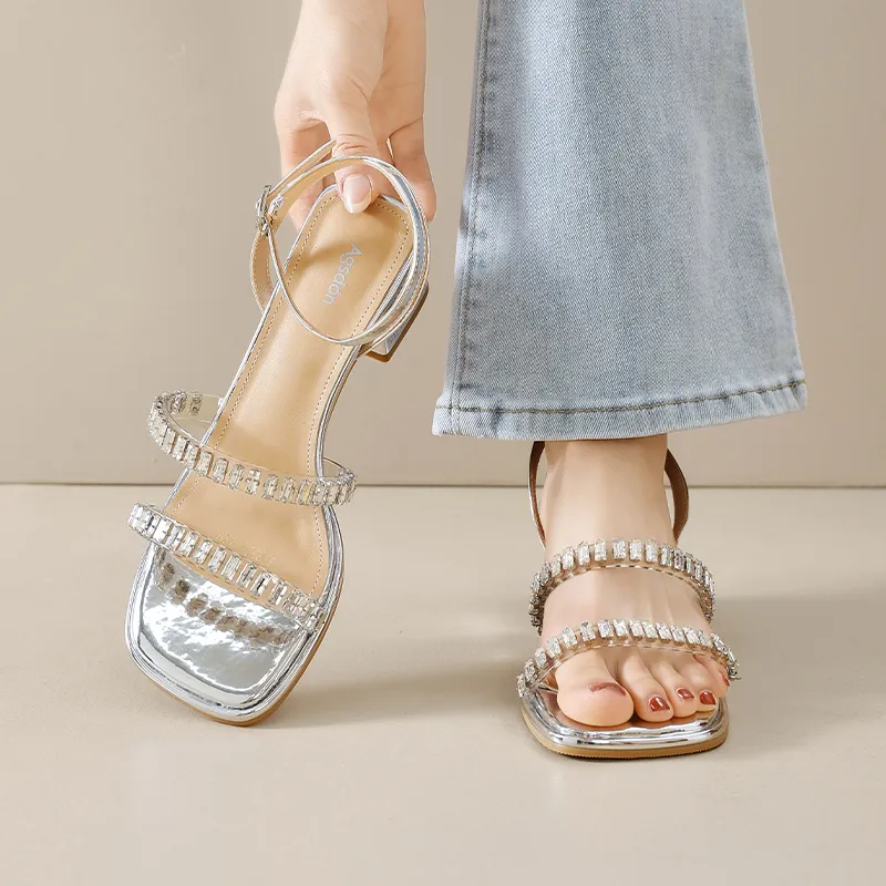 AGSDON One Strap Sandals Women's-11
