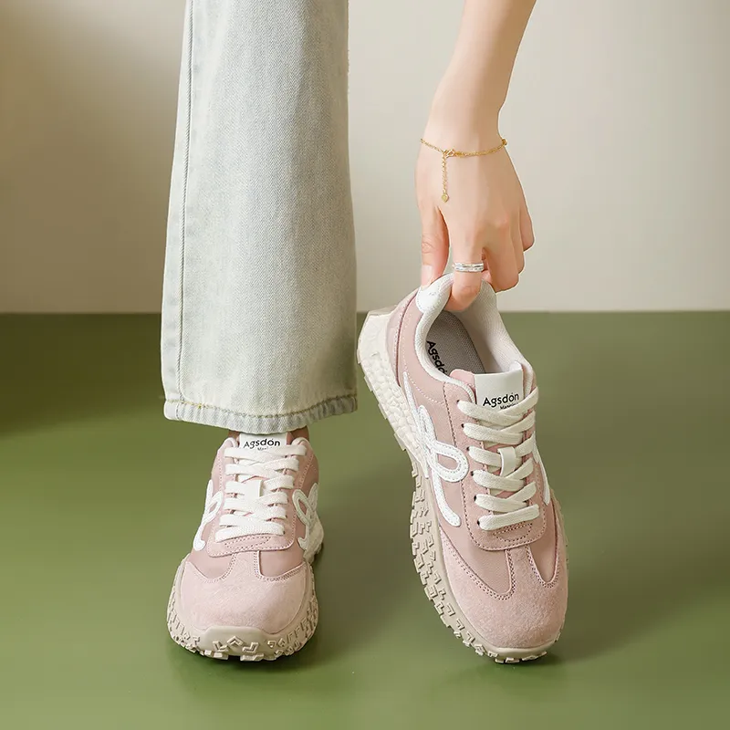 AGSDON Low Top Casual Shoes Women's-10