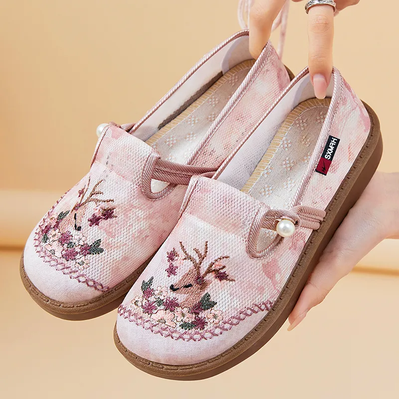 DOUBLE STAR 88 Anti Slip Wear Resistant Low Top Casual Shoes Women's-17