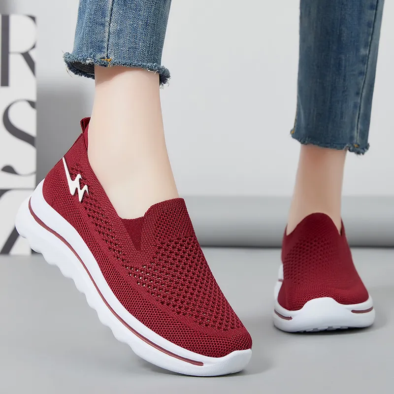 DOUBLE STAR 88 Flyknit Women's Casual Shoes Low Top Women's-18