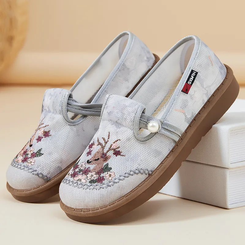 DOUBLE STAR 88 Anti Slip Wear Resistant Low Top Casual Shoes Women's-4