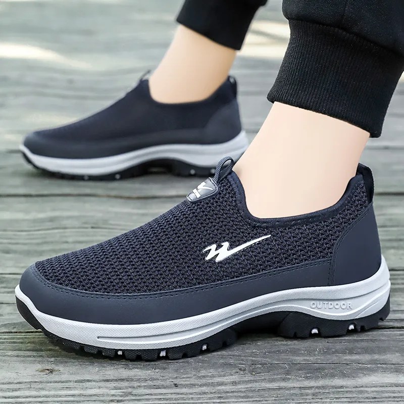 DOUBLE STAR 88 Flyknit Cushioning And Breathable Low Top Casual Shoes Men's-1