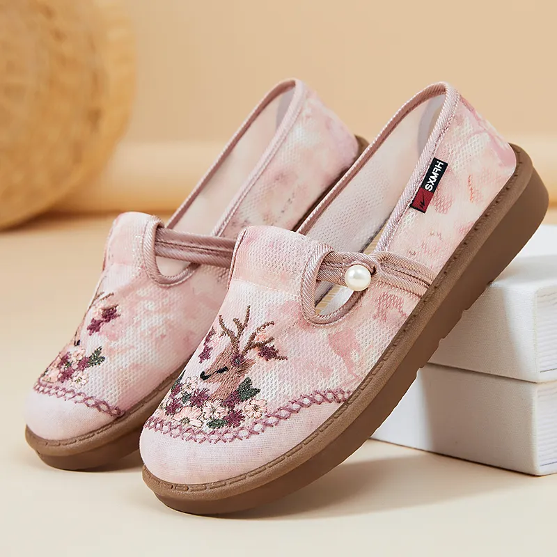 DOUBLE STAR 88 Anti Slip Wear Resistant Low Top Casual Shoes Women's-16