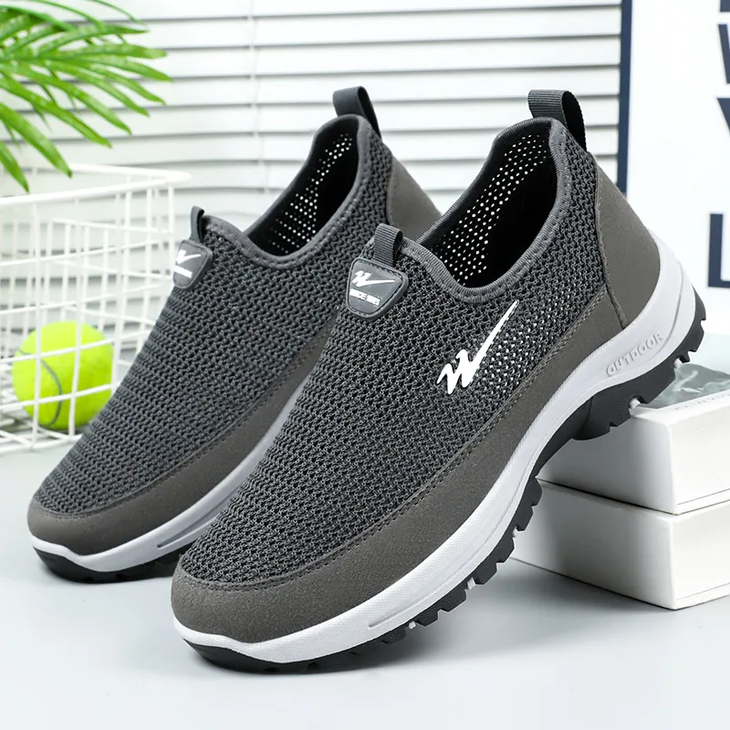DOUBLE STAR 88 Flyknit Cushioning And Breathable Low Top Casual Shoes Men's-16