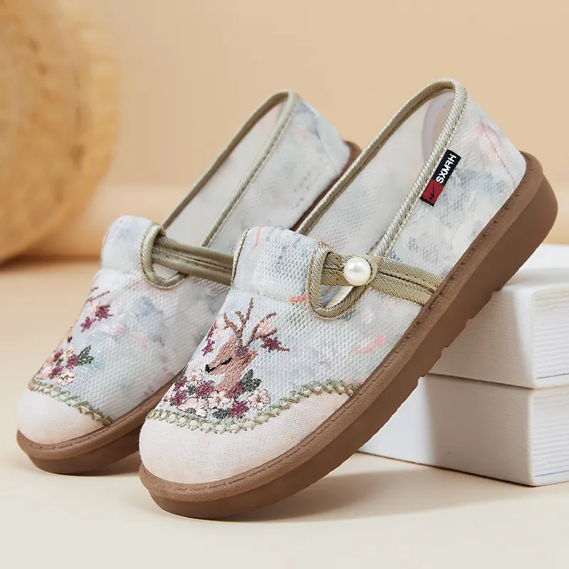 DOUBLE STAR 88 Anti Slip Wear Resistant Low Top Casual Shoes Women's-11