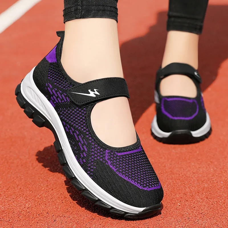 DOUBLE STAR 88 Flyknit Slip Resistant, Abrasion Resistant, Breathable Low Top Casual Shoes Women's-13