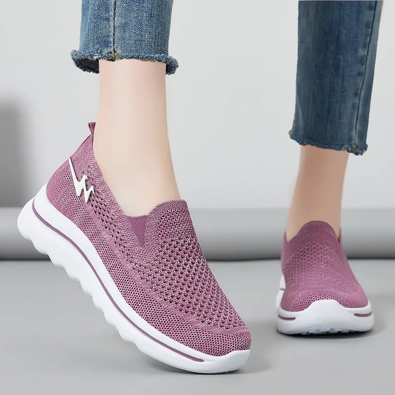 DOUBLE STAR 88 Flyknit Women's Casual Shoes Low Top Women's-6