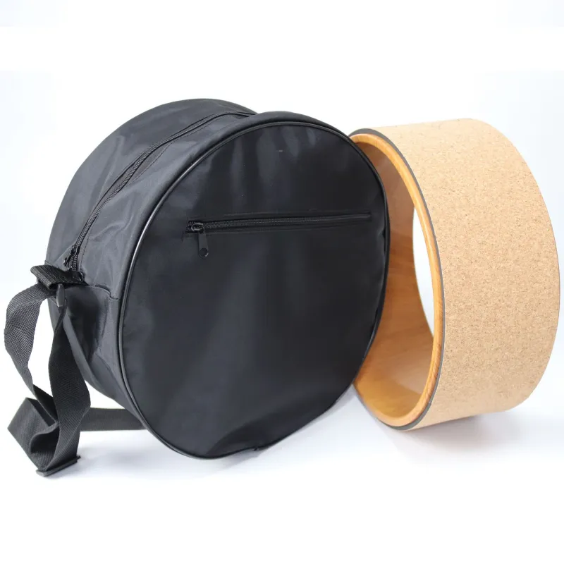 Pastoral Snow Black Polyester Yoga Wheel Bag Multicolor Yoga Pants Yoga Brick Yoga Bag Yoga Wheel Storage Bag-2