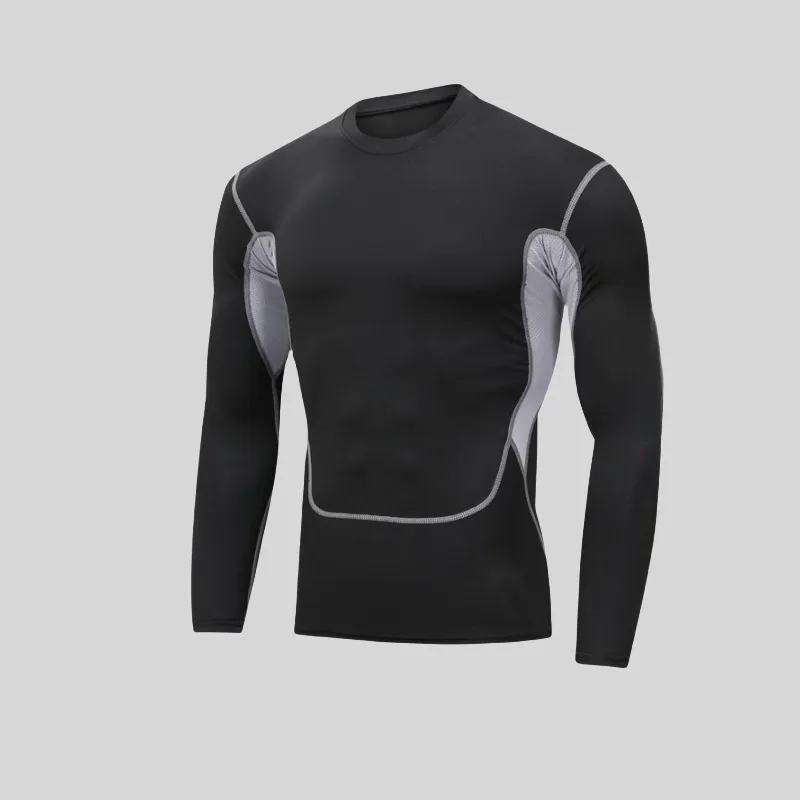 ACRUNU Long-Sleeved Compression Garment Yoga Top Sports Running Clothing Sweat-Wicking Quick Dry Long-Sleeved T-Shirt-3