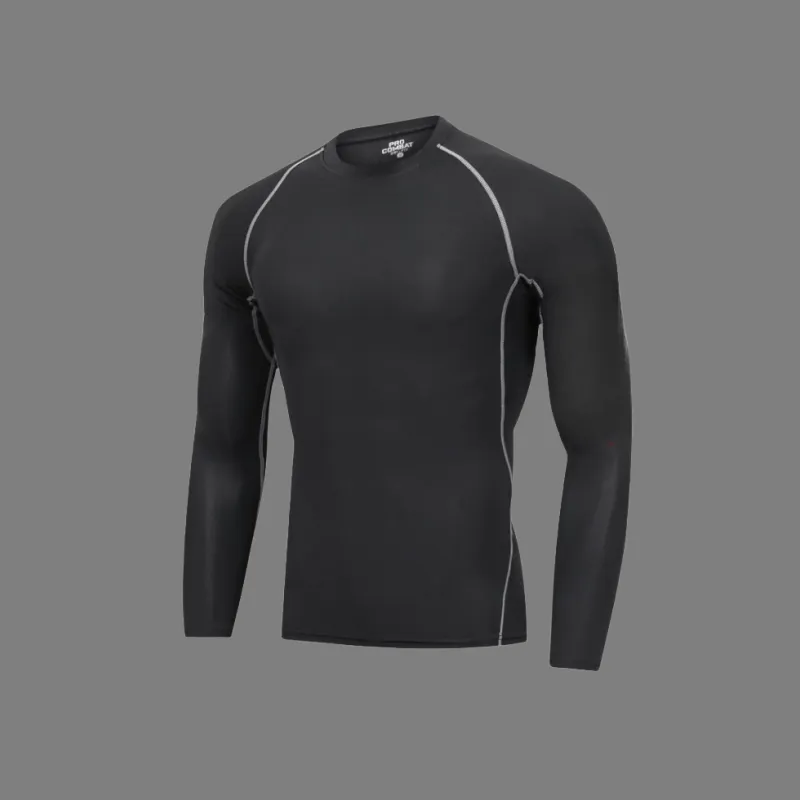 ACRUNU Long-Sleeved Compression Garment Yoga Top Sports Running Clothing Sweat-Wicking Quick Dry Long-Sleeved T-Shirt-1